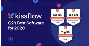 G2 names Kissflow as Best Software for 2020